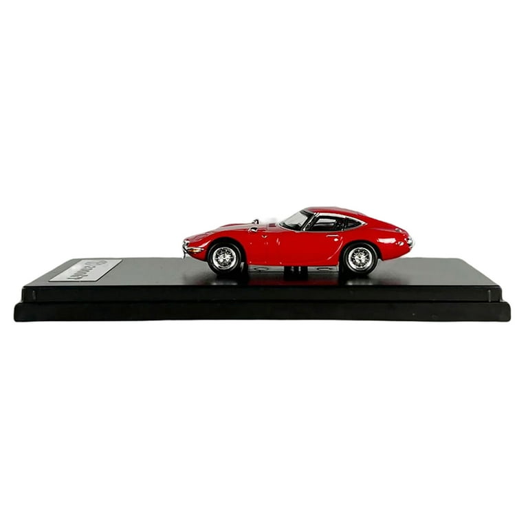 Toyota 2000GT RHD (Right Hand Drive) Red 1/64 Diecast Model Car by