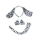 thumbnail image 5 of 3 piezas de diadema con orejas y cola de perro, pajarita para Pascua, decoraciones para fiestas de disfraces de bricolaje para Blanco negro, 5 of 9