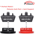 thumbnail image 2 of Potauto Universal Aluminum Jack Pad Jacking Puck Adapter Support Compatible with BMW, Mini (Qty 1, Black), 2 of 5