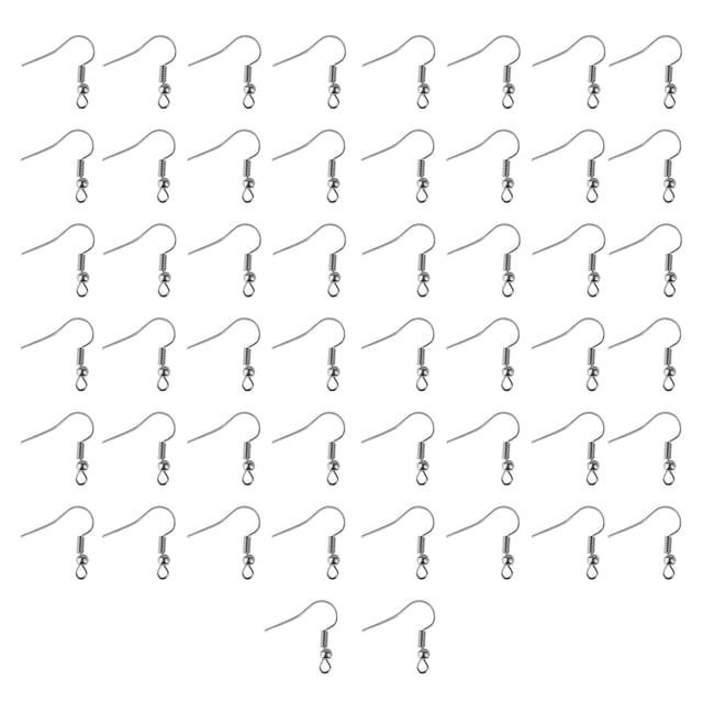 Labymos 50PCS E-arrings P-endant J-ewelry Hook Herramienta