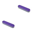 thumbnail image 2 of Decodeary Waterproof Makeup Brush Holder Organizer For Space-saving Storage Durable Cosmetic Storage Box purple 2Set, 2 of 6