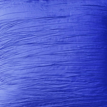 Polyester Taffeta Crinkle Crushed Fabric 56 Wide by 360 (10-Yard) for Arts Crafts & Sewing