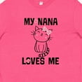 thumbnail image 4 of Inktastic My Nana Loves Me Girls Youth T-Shirt, 4 of 5
