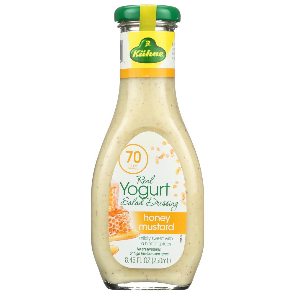 Kuhne Honey Mustard Yogurt Salad Dressing, 8.45 Fz