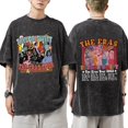thumbnail image 2 of Camiseta de algodón del cantante Taylor para hombre y mujer, camisa lavada de gran tamaño, manga corta, Tour de las Eras, Harajuku, 2 of 4