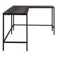 thumbnail image 2 of OSP Home Furnishings Contempo L-Shaped Desk, Ozark Ash, 2 of 5