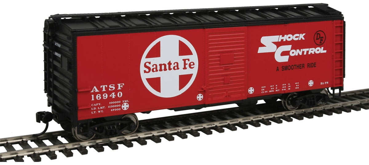 Walthers ATSF 40' 1948 BOXCAR #35120 Walthers ATSF 40' 1948 BOXCAR #35120