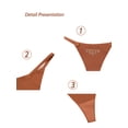 thumbnail image 3 of GaaiKei G-String Thongs for Women Sexy Panties Stretch T-back Tangas Low Rise Hipster Underwear 7 Pack,Size 8, 3 of 5