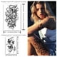 40 Feuilles Imperméables Tatouages Temporaires Fleurs Rose Papillon Faux Tatouage Corps Art Tatouage Autocollants pour les Femmes Ou les Filles – image 2 sur 6