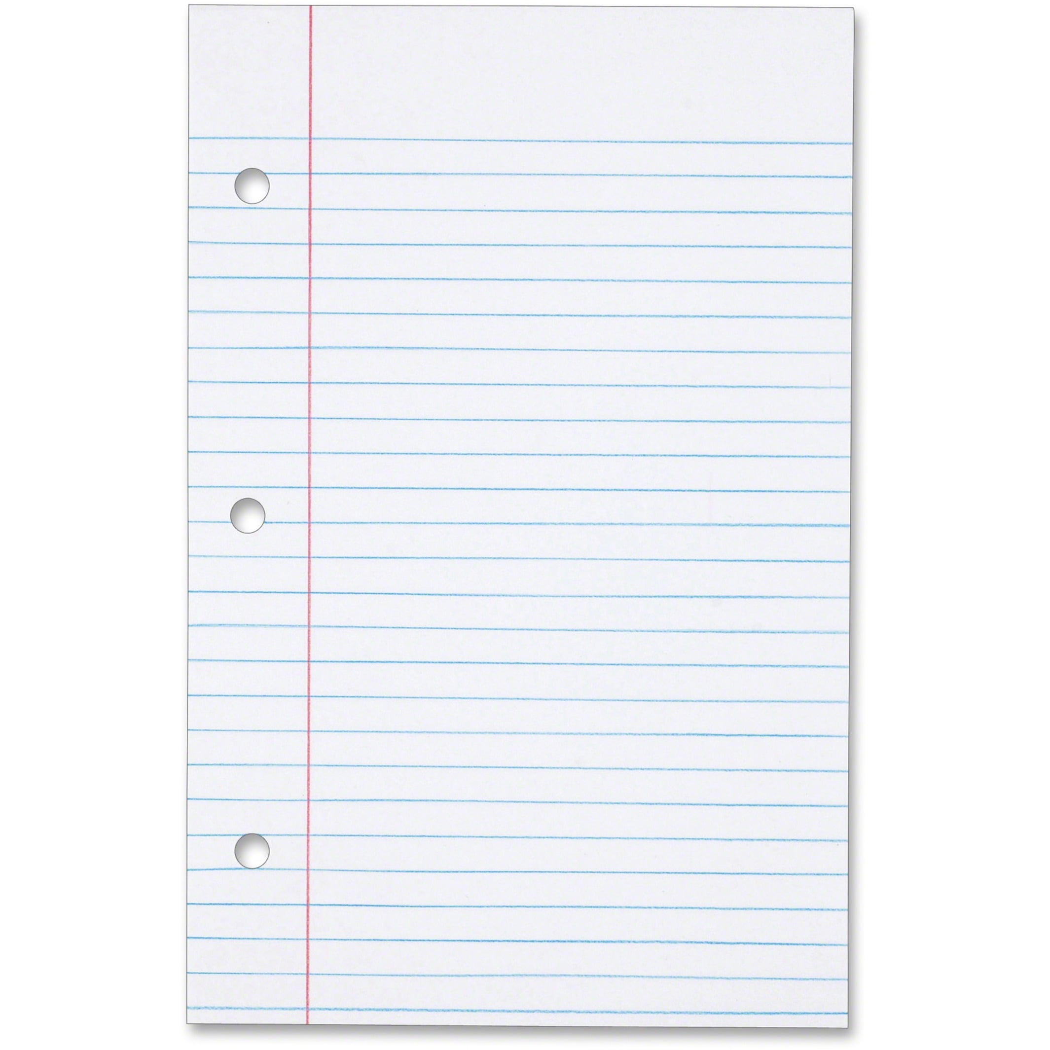 Tops Top 3 Hole Punched College Ruled Filler Paper 100 Pack Walmart Com Walmart Com