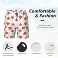 thumbnail image 5 of Daiia Hand Drawn Watermelon Mens Swim Trunks Swim Shorts Quick Dry Swim Shorts with Mesh Lining Pockets-XX-Large, 5 of 9