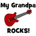 thumbnail image 3 of CafePress - My Grandpa Rocks! (Guitar) White T Shirt - Men's White Classic Cotton T-Shirts, 3 of 4