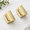 Brushed Gold-1.5 Inch Knob-20, variant on 20 Pack Square Brushed Cabinet Knobs Single Hole For Cabinets And Drawers Cupboard Closet Bathroom Dresser Hardware Solid Zinc All