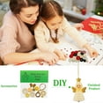 thumbnail image 4 of The Perfect Christmas Gift - DIY Button Ornament Craft Kits for Snowman, Santa & Angel (Sewing & Decor), 4 of 9