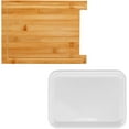 thumbnail image 7 of Emeril Lagasse Bamboo Cutting Board with Tray – Multifunction Wood Cutting Board with Pull-Out Container, Juice Groove, Anti-Skid Design, Kitchen Gift Idea, 7 of 7