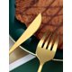 thumbnail image 4 of Juego de 24 piezas de cubiertos occidentales de acero inoxidable YIJIANDNEW, 4 of 6