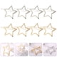 thumbnail image 5 of 8pcs delicados horquillas de cinco estrellas, clips de pelo liso, barrettes de cabello huecos, 5 of 6