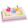 1/2 Marble Sheet Cake with Disney Princess Kit and Buttercream Frosting