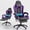 Purple, variant on Mr IRONSTONE Ergonomic Gaming Chair with Massage Lumbar Support and Footrest, Heavy Duty 400lbs Computer Chair for Adults, Blue/Black