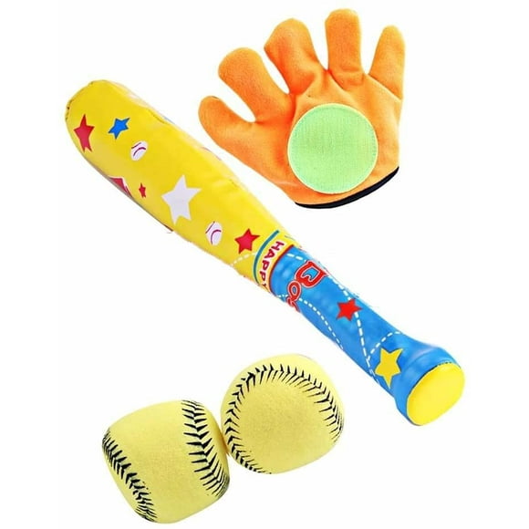 Soft Baseball Toy, Family Games Baseball Kit for Family Games, Loop Glove Game Playing Gifts