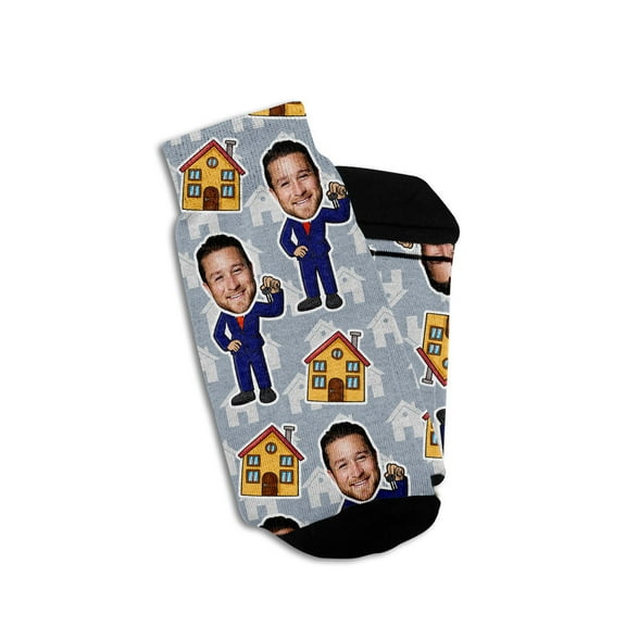 Personalized Realtor Socks with Faces