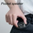 thumbnail image 6 of Wireless Bluetooth Hands-Free Speaker Portable Mini Speaker for Outdoor Running, Car Calls, and Sports with Microphone, Clipping Design black, 6 of 7