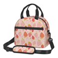 thumbnail image 1 of Balery Strawberry Bolsa de Almuerzo Impresa, Caja de Almuerzo Reutilizable, Bolsa Térmica Aislada para Almuerzo, Bolsa Antiderrames, 1 of 7