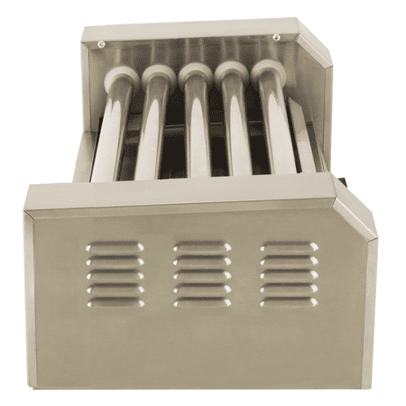 RollerDog Big 12 Stainless Steel Hotdog Roller with Drip Tray