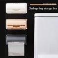 thumbnail image 2 of Wall Mounted Trash Bags, Plastic WallFFIY mounted Garbage Bag, Plastic Bag Dispenser, Storage Box MultiFFIY purpose Garbage Bag Dispenser Storage Box for Bathroom Kitchen, 2 of 8