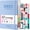 Blue, variant on NIRMIRO 2027 Daily Monthly Planner, A5 5.7"x8.4" Hardcover, Hourly Schedule, 12 Tabs, Pen Loop, Pocket, Stickers & 100GSM Paper for Goals, Work, School or Home
