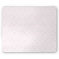 thumbnail image 1 of Alphabet Mouse Pad, Cursive Calligraphic Composition in Pastel Tones on a Plain Backdrop, Rectangle Non-Slip Rubber Mousepad, Pale Pink and White, by Ambesonne, 1 of 2