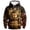 Beige, variant on Men's American 250Th Anniversary Hoodies Knit USA 250Th Anniversary Shirt American Patriotic Flag Sweatshirts #14