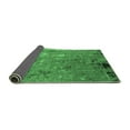 thumbnail image 2 of Ahgly Company Indoor Square Oriental Emerald Green Industrial Area Rugs, 3' Square, 2 of 4