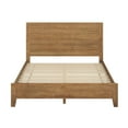 thumbnail image 4 of DYCANPO Queen Bed Frame with Headboard, Acacia Wood Platform, Non-Slip&Without Noise, Dark Wood, 4 of 12