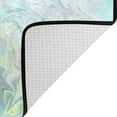 thumbnail image 4 of Coolnut Lightweight Carpet Mats, 31 x 20 inches Area Soft Rugs Floor Mat Doormat Decoration for Rooms Entrance Mint Green Pastel, 4 of 6
