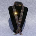 thumbnail image 2 of CSChome Men Tie Men Tie - Long Adjustable Hollow Out Lightweight Dance Stage Show Performance, 2 of 7