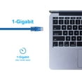 thumbnail image 5 of Monoprice 1ft Cat6 Snagless Unshielded (UTP) Network Patch Cable - Blue, 5 of 6