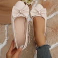 thumbnail image 2 of Wensltd Women Ballet Flats Comfy Slip On Bowknot Round Toe Soft Lightweight Shoes for Daily Casual, 2 of 9