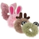 thumbnail image 1 of 4pcs Fluff Hair Ties Cartoon Hair Scrunchies Ponytail Holders Hair Accessory for Girls, 1 of 4