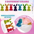 thumbnail image 5 of Easter Stickers, Cartoon Bunny and Easter Egg Design, Cute Reward Stickers for Kids, Classroom Incentives, Party Decorations, 500 Sheets Per Roll, 5 of 6