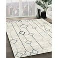 thumbnail image 3 of Ahgly Company Machine Washable Indoor Rectangle Contemporary Pale Silver Gray Area Rugs, 2' x 3', 3 of 7