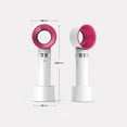 thumbnail image 2 of axGear Handheld Bladeless Fan Portable USB Charging Mini Air Cooler Rechargable, 2 of 6