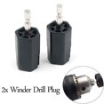 thumbnail image 1 of 2pcs Electric String Winder Heads Guitar Chord Change Tool for Guitars Ukulele Banjos Mandolins, 1 of 6