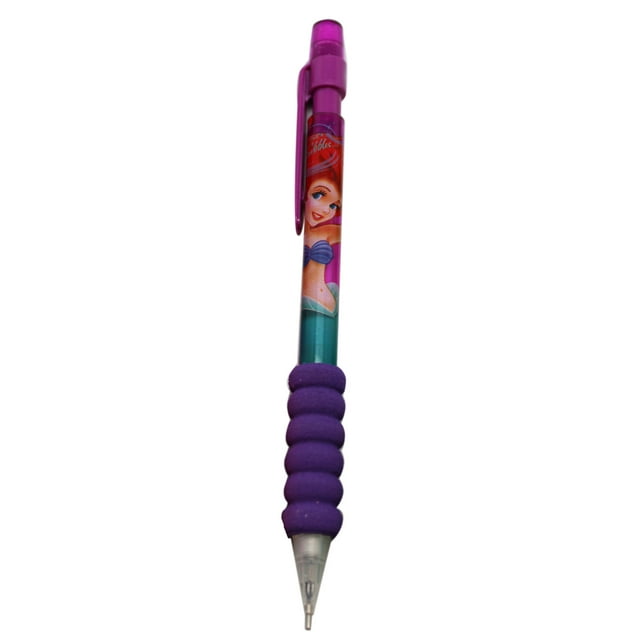 Disney's The Little Mermaid Ariel Violet Colored Foam Grip Mechanical Pencil