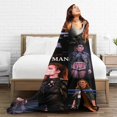 thumbnail image 4 of Manta de franela ultra suave y acogedora de Becky Lynch para picnic para niños, niñas y adultos, mantas ligeras y esponjosas para sofá, cama, sofá, sala de estar, 4 of 6