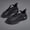 All Black, variant on Unisex & Women's White Lightweight Breathable Running Sneakers - Neutral Cushioning Sne Shoe with Midsole & Outsole, Lace-Up Sneakers Suitable for Gym,, Gymnastics - Spring Performance Footwear