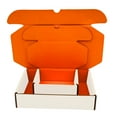 thumbnail image 5 of Ucanpack Heavy Duty Boxes For Moving Large Deluxe Mailer Box Orange (White Outside) , 16 x 12 x 2" - 50 Pcs, 5 of 7