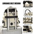 thumbnail image 3 of FORMRS Mini Backpack Purse for Women Quilted Travel Daypack Casual Shoulder Bag, Stripes Pattern, 3 of 7