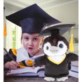 thumbnail image 6 of DolliBu Grey Penguin Graduation Plush Toy - Super Soft Graduation Stuffed Animal Dress Up with Gown & Cap with Tassel Outfit - Cute Congratulatory Graduation Gift - 9 Inches, 6 of 6