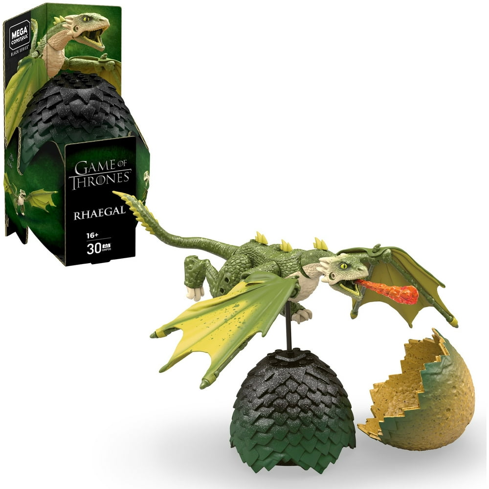 mega construx game of thrones ice viserion showdown building set